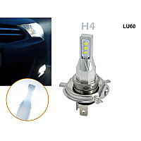 H4 6000K Супер ярки крушки за автомобил 6000LM LED - LU60